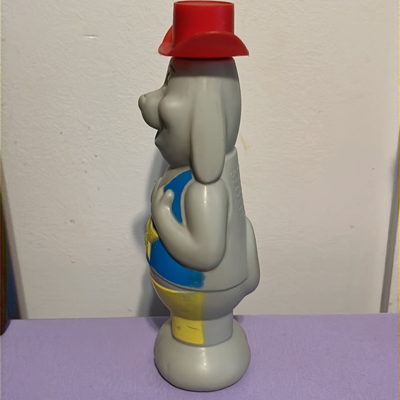 Deputy Dawg Bubble Bath Plastic Bottle Terrytoons Soaky True Vintage Houseware - Picture 2 of 6